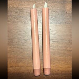 Luminara Pink Candle Sticks